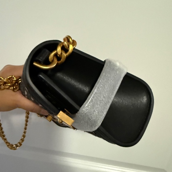 Balmain B Buzz Jacquard bag on chain - Picture 8 of 14